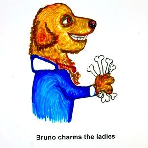 Art Poster, Comic Dog